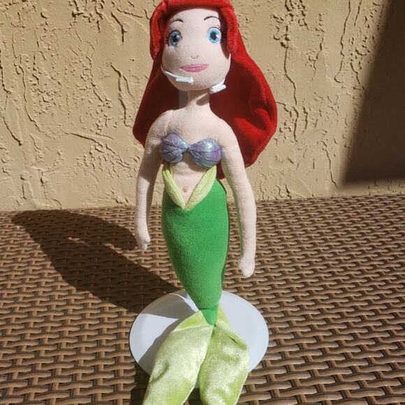 Disney The Little Mermaid Princess Ariel 15" Plush Doll - Picture 2 of 3